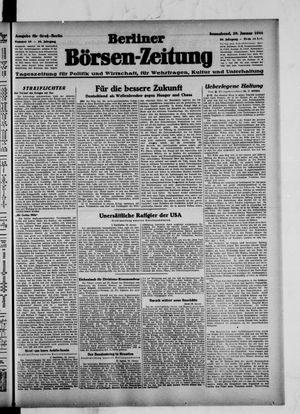 Berliner Börsen-Zeitung vom 29.01.1944