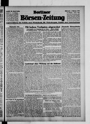 Berliner Börsen-Zeitung vom 02.02.1944