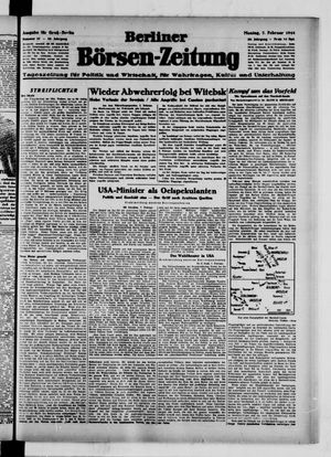 Berliner Börsen-Zeitung vom 07.02.1944