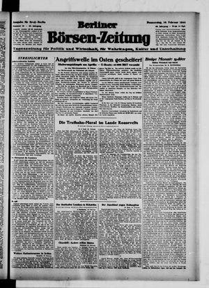 Berliner Börsen-Zeitung on Feb 10, 1944