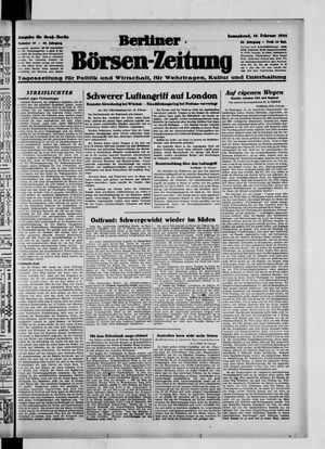 Berliner Börsen-Zeitung vom 19.02.1944