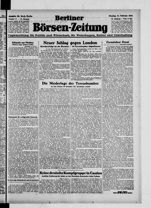 Berliner Börsen-Zeitung vom 21.02.1944