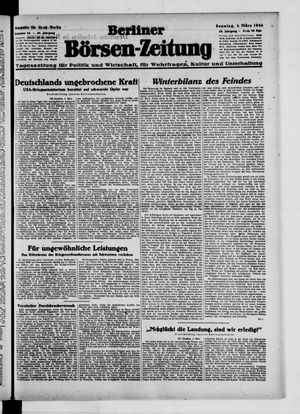 Berliner Börsen-Zeitung vom 05.03.1944