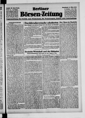 Berliner Börsen-Zeitung vom 11.03.1944