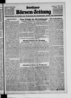 Berliner Börsen-Zeitung vom 13.03.1944