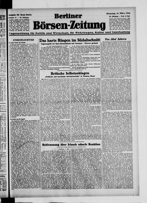Berliner Börsen-Zeitung vom 14.03.1944