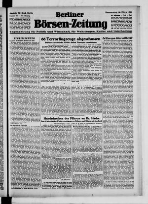Berliner Börsen-Zeitung vom 16.03.1944