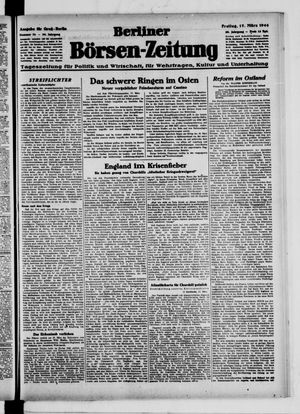 Berliner Börsen-Zeitung vom 17.03.1944