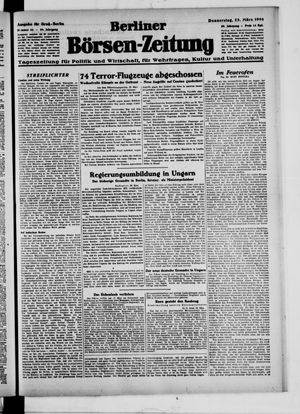 Berliner Börsen-Zeitung vom 23.03.1944