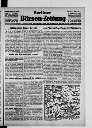 Berliner Börsen-Zeitung vom 07.04.1944