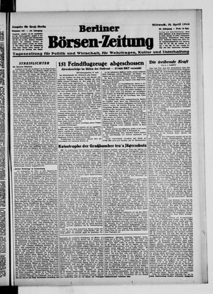 Berliner Börsen-Zeitung vom 12.04.1944