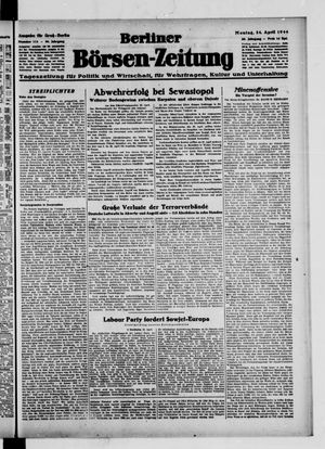 Berliner Börsen-Zeitung vom 24.04.1944