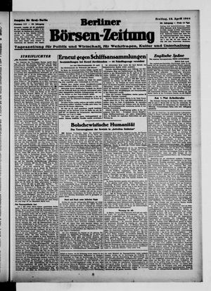 Berliner Börsen-Zeitung vom 28.04.1944