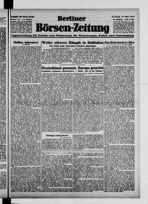 Berliner Börsen-Zeitung vom 19.05.1944