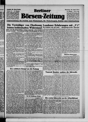 Berliner Börsen-Zeitung vom 26.06.1944