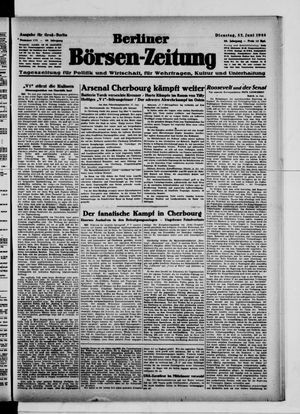 Berliner Börsen-Zeitung vom 27.06.1944