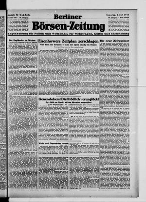 Berliner Börsen-Zeitung vom 02.07.1944
