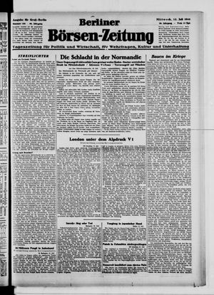 Berliner Börsen-Zeitung vom 12.07.1944