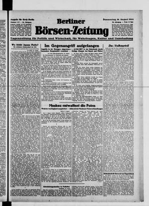 Berliner Börsen-Zeitung vom 10.08.1944