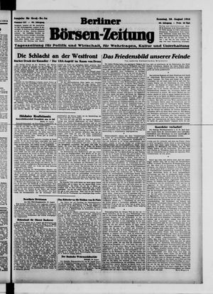Berliner Börsen-Zeitung vom 20.08.1944