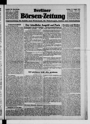 Berliner Börsen-Zeitung vom 25.08.1944