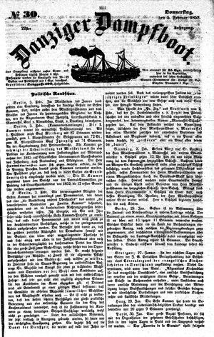 Danziger Dampfboot für Geist, Humor, Satire, Poesie, Welt- und Volksleben, Korrespondenz, Kunst, Literatur und Theater on Feb 5, 1852