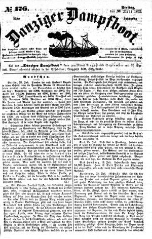Danziger Dampfboot für Geist, Humor, Satire, Poesie, Welt- und Volksleben, Korrespondenz, Kunst, Literatur und Theater vom 30.07.1852