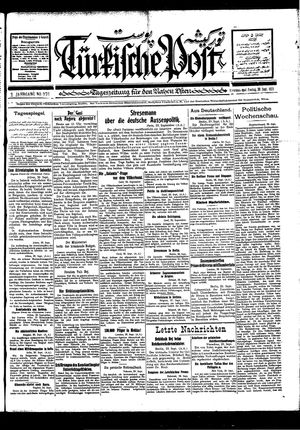 Türkische Post vom 30.09.1927