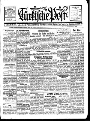 Türkische Post vom 03.05.1928