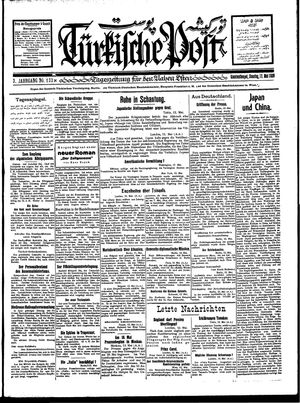 Türkische Post vom 13.05.1928