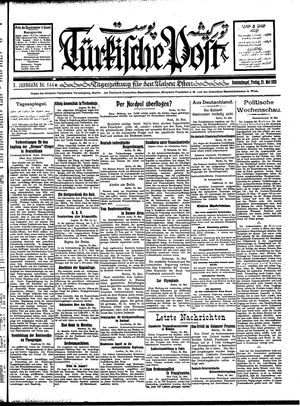 Türkische Post vom 25.05.1928