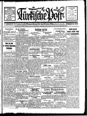 Türkische Post vom 04.10.1928