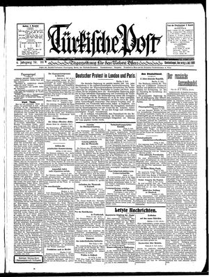 Türkische Post vom 04.07.1929