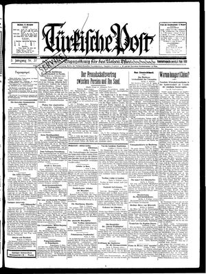 Türkische Post vom 06.02.1930