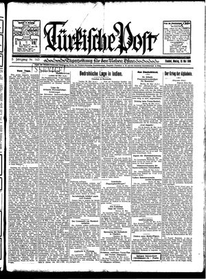 Türkische Post vom 26.05.1930