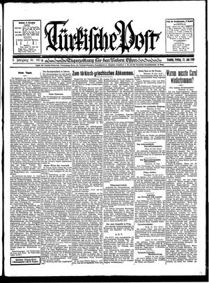 Türkische Post vom 13.06.1930