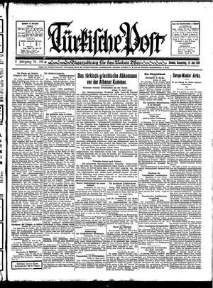 Türkische Post vom 19.06.1930