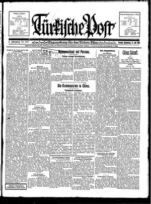 Türkische Post vom 31.07.1930
