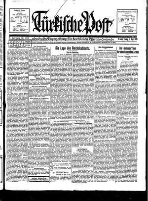 Türkische Post vom 19.09.1930