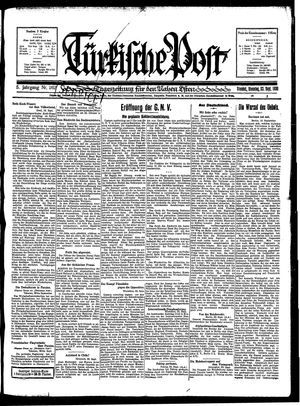 Türkische Post vom 23.09.1930