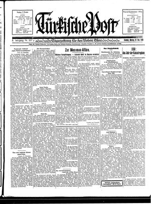 Türkische Post vom 29.12.1930