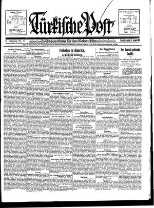 Türkische Post vom 16.01.1931