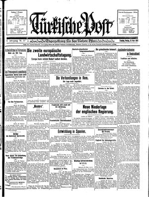 Türkische Post vom 27.02.1931