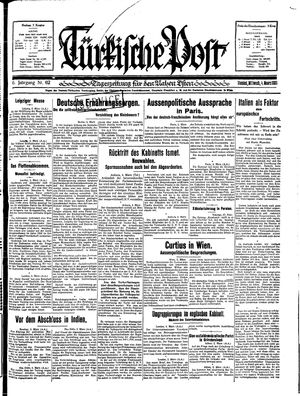 Türkische Post vom 04.03.1931