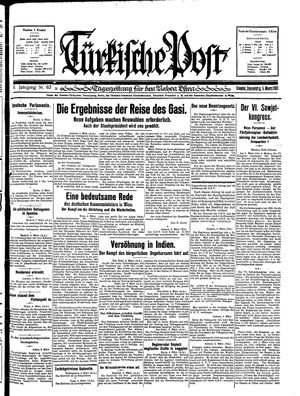 Türkische Post vom 05.03.1931