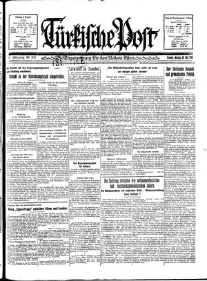 Türkische Post vom 26.10.1931