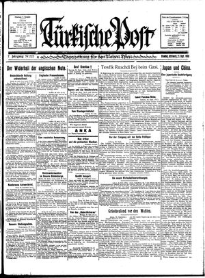 Türkische Post vom 21.09.1932