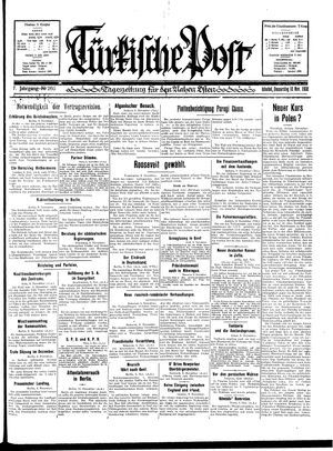 Türkische Post vom 10.11.1932