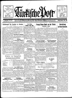 Türkische Post on Nov 15, 1932