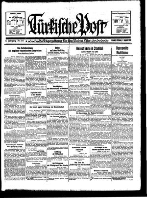 Türkische Post on Aug 9, 1933